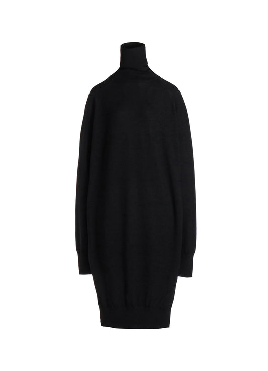 MERINO WOOL TURTLENECK LONG KNIT