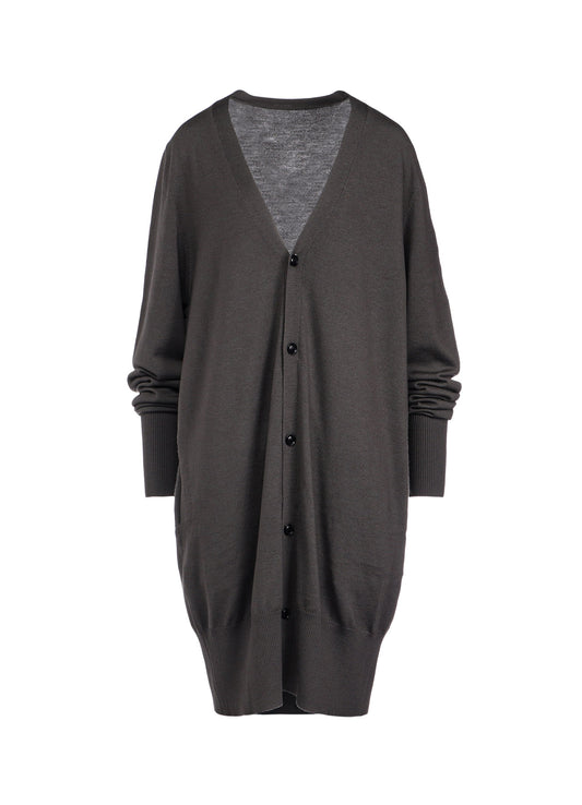 MERINO WOOL LONG CARDIGANS