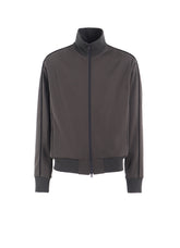 POLYESTER SMOOTH SPLIT RAGLAN TRACK JACKET