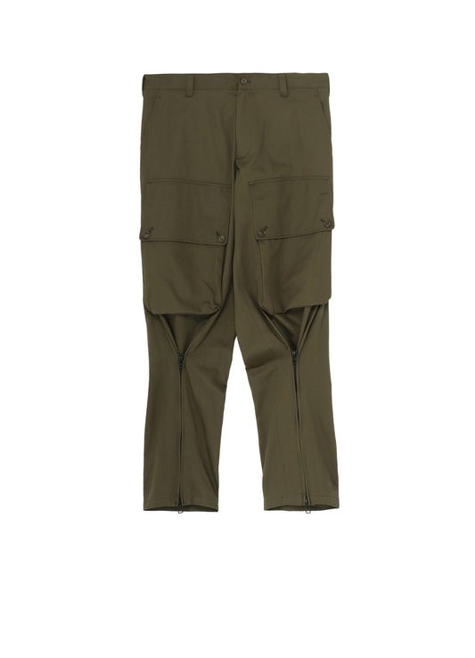 KATSURAGI ZIPPER JODHPURS CARGO PANTS