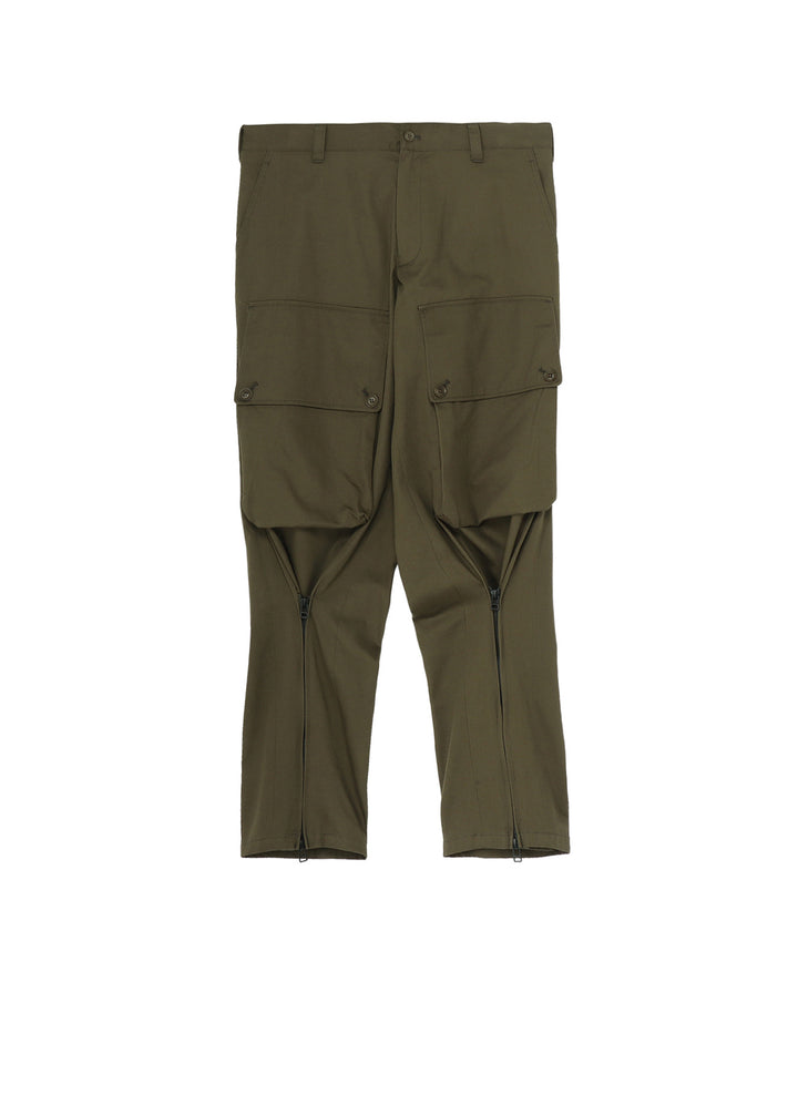 KATSURAGI ZIPPER JODHPURS CARGO PANTS