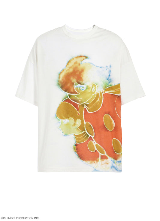 Ground Y×Cyborg 009 60th CYBORG 009 & CYBORG 003 WATERCOLOR SHORT SLEEVE T-SHIRT