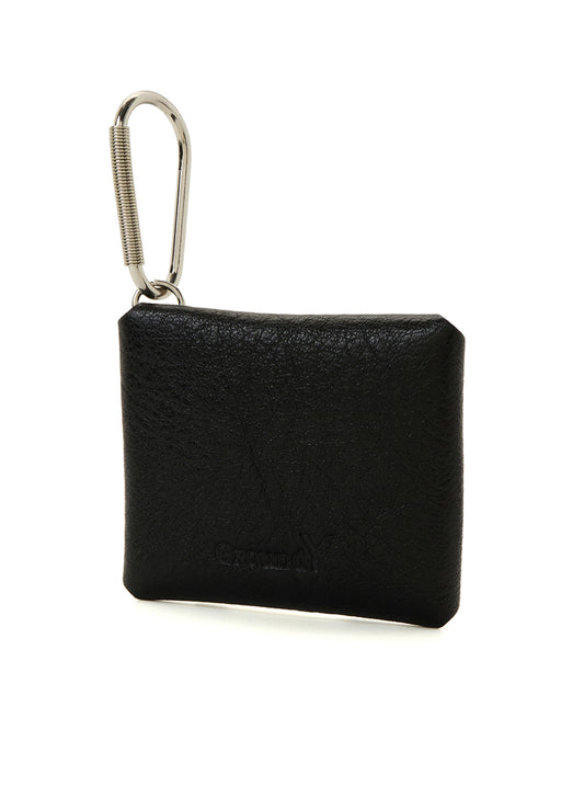 COW LEATHER PILL-CASE KEY CHAIN