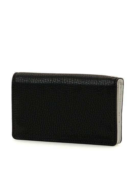 COW LEATHER BLACK & WHITE WALLET