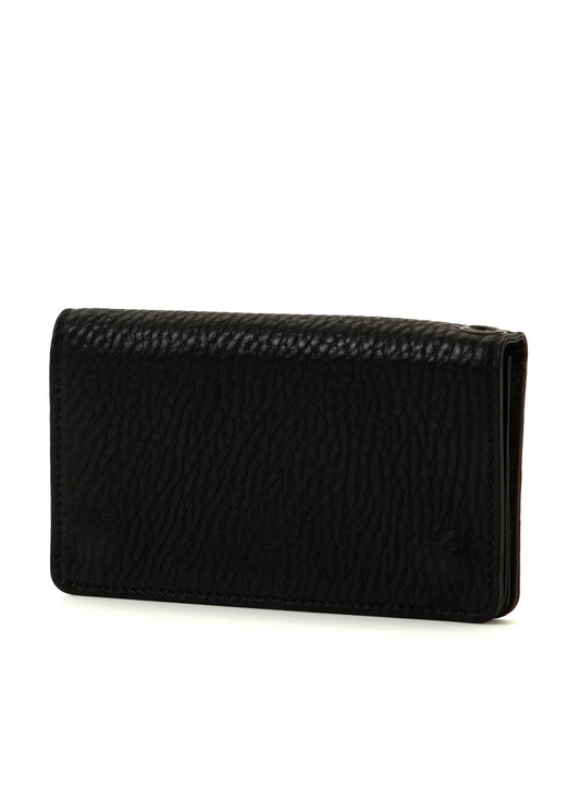 COW LEATHER BLACK & WHITE WALLET