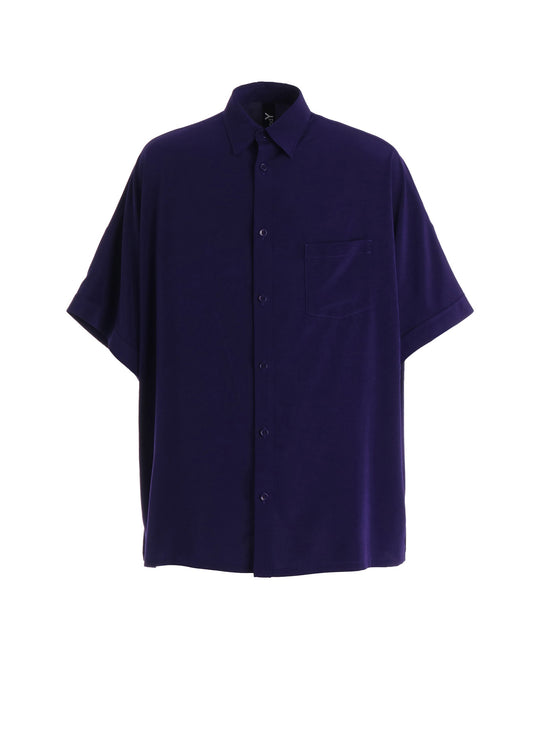 CREPE de CHINE FRONT DOLMAN BIG SHIRT