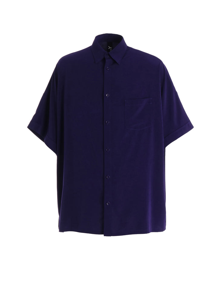 CREPE de CHINE FRONT DOLMAN BIG SHIRT