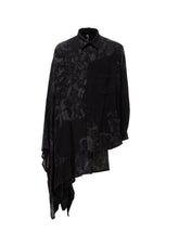 BATIK PATTERN CAPE DOCKING SHIRT