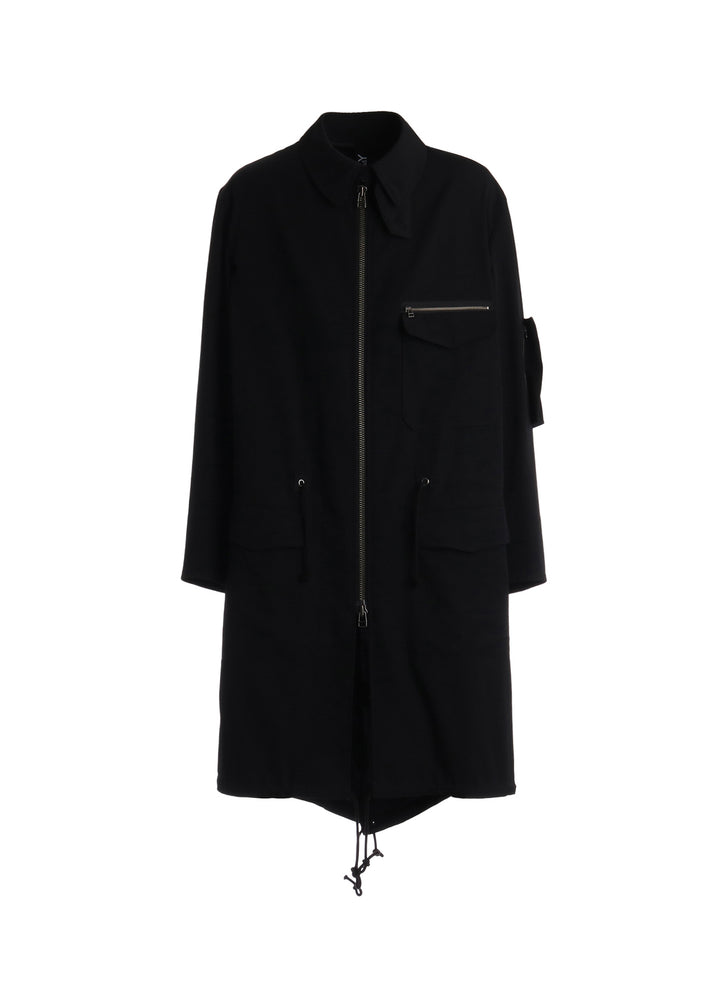 WOOL GABARDINE BALMACAAN MODS COAT