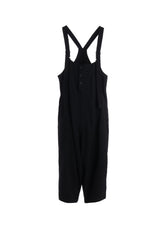 WOOL GABARDINE OVERALLS
