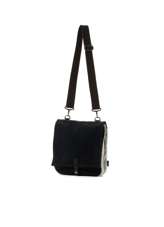 NO.8 CANVAS BIO FINISHED BREAD SHOULDER BAG