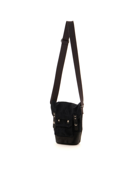 NO.8 CANVAS BIO FINISHED MINI SHOULDER BAG