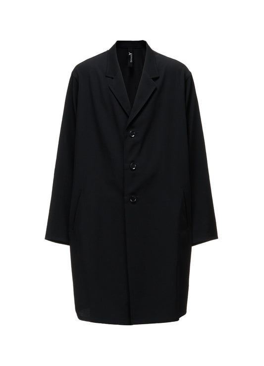 WOOL GABARDINE SHIRT JACKET