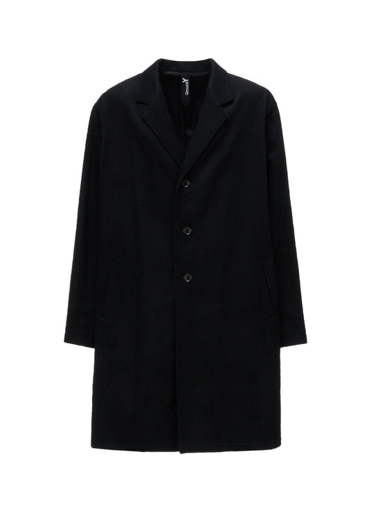MELTON WOOL SHIRT JACKET