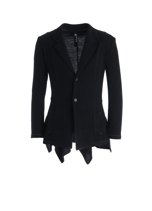SOFT SPUN 1/14 JERSEY BACK FLARE JACKET