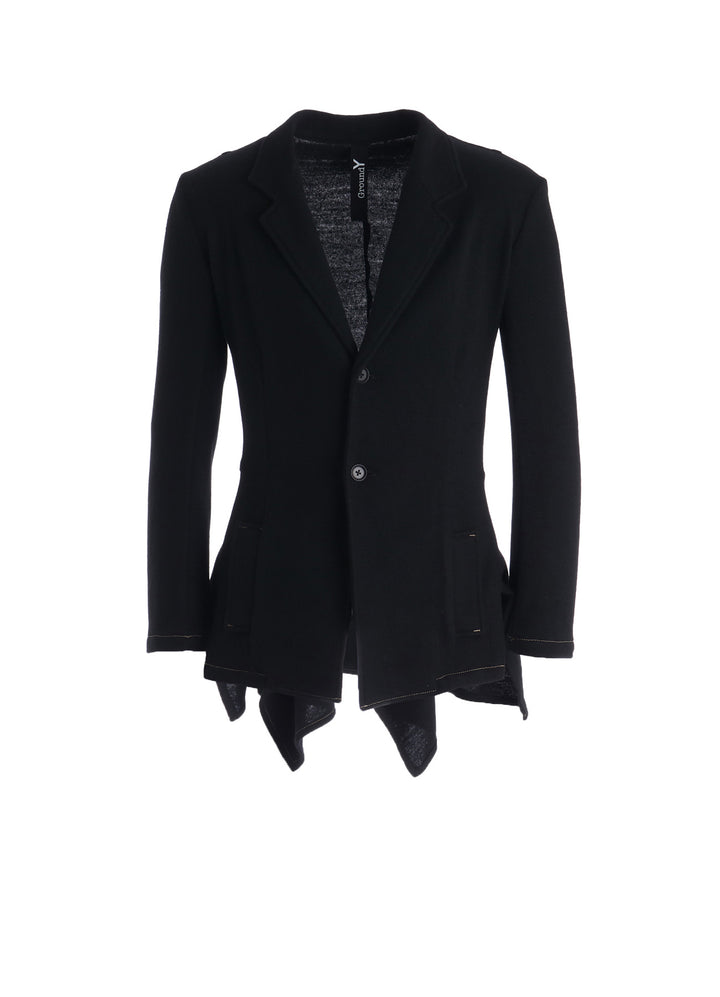 SOFT SPUN 1/14 JERSEY BACK FLARE JACKET