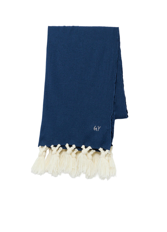 MILLING WOOL FRINGED STOLE