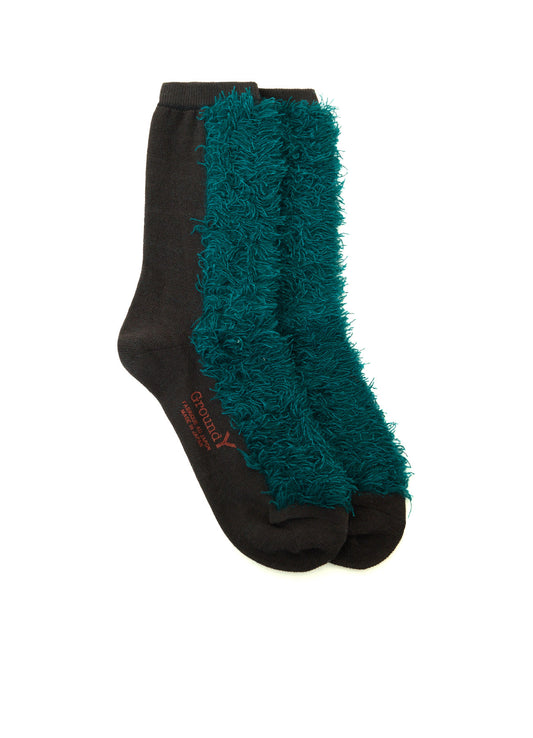 FLUFFY ACRYLIC PANEL SOCKS
