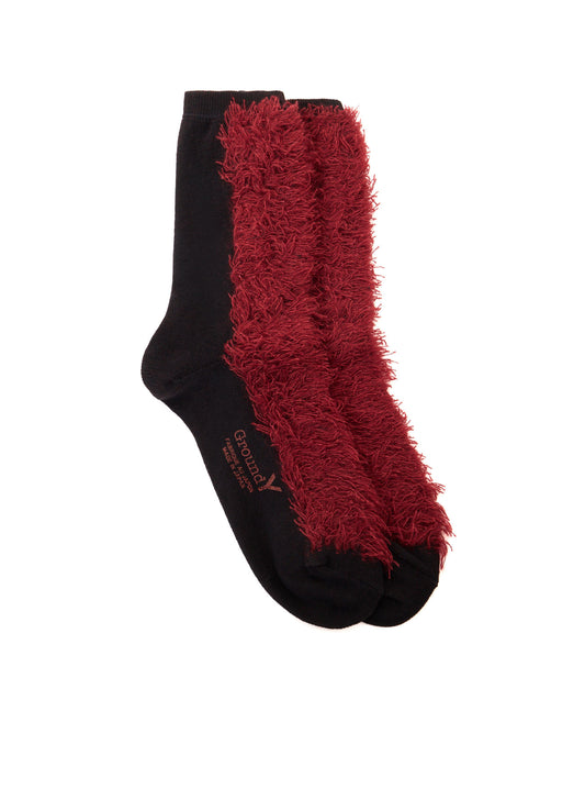 FLUFFY ACRYLIC PANEL SOCKS