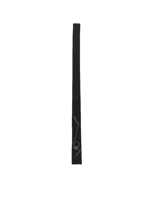 SKELETON SQUARE NECKTIE