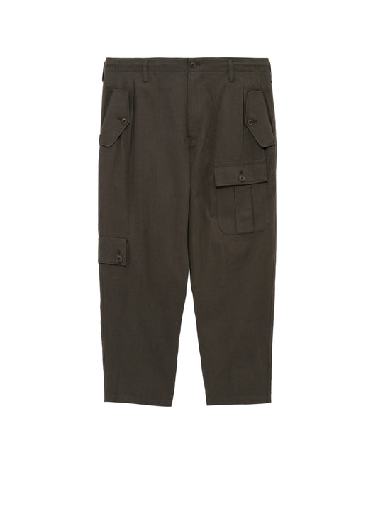 CELLULOSE COTTON BIO TWILL POCKET SLIM PANTS
