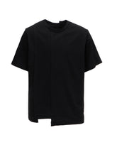 COTTON JERSEY CUT-OFF SHORT SLEEVED T