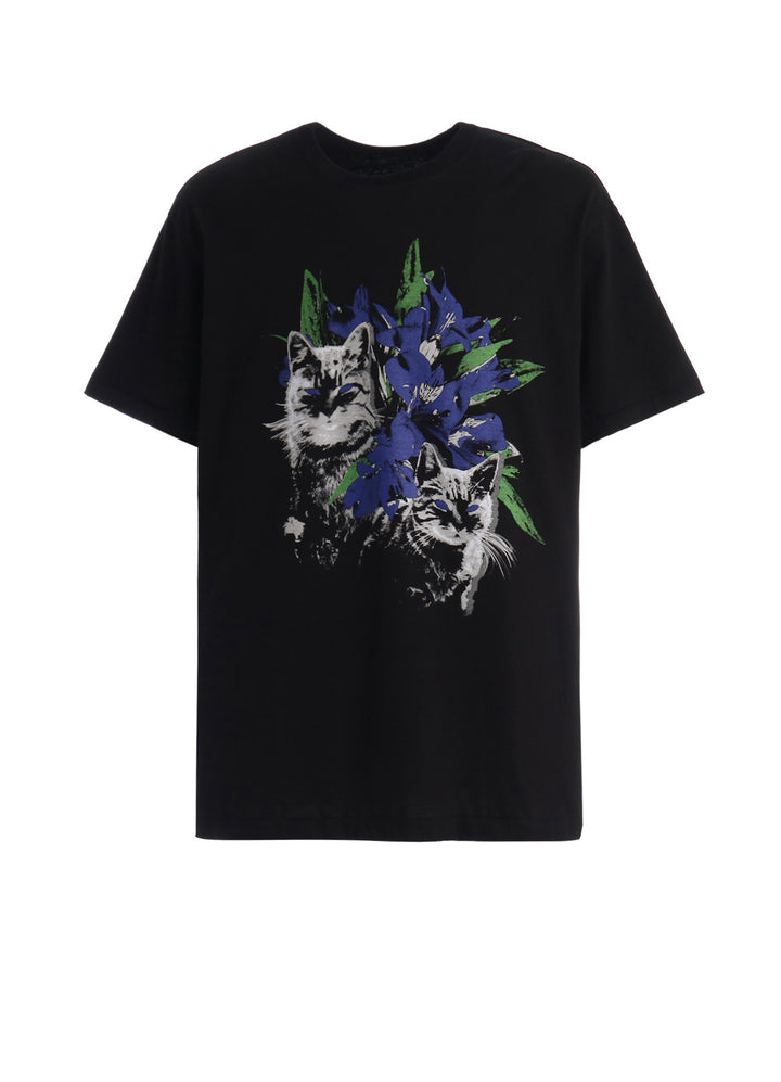 JERSEY CAT AND EDELWEISS T-SHIRT