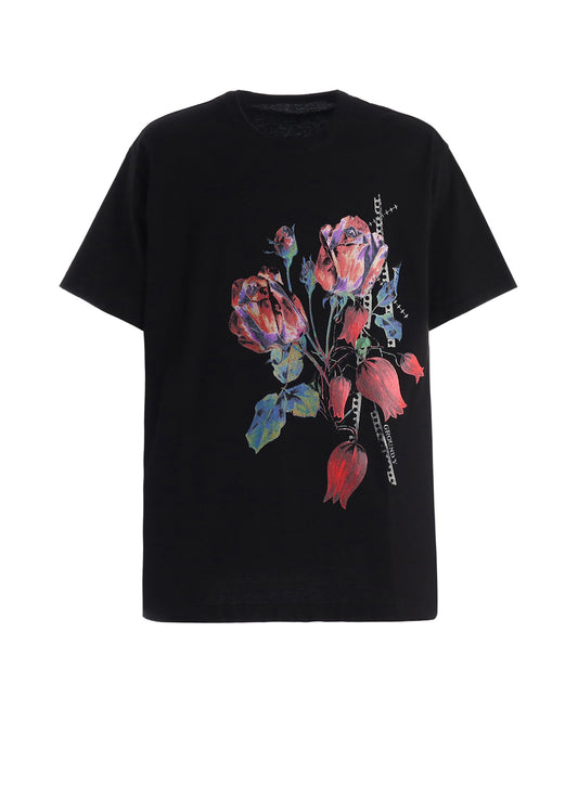JERSEY ROSE AND TULIP T-SHIRT