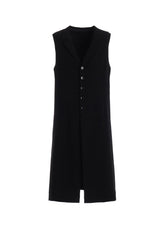 CREPE de CHINE SINGLE LONG VEST