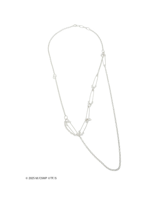 【Pre-Order】Ground Y×CHAINSAW MAN Collaborate Collection CHAINSAW PIN NECKLACE