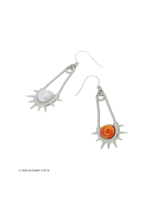 【Pre-Order】Ground Y×CHAINSAW MAN Collaborate Collection CHAINSAW AND MAKIMA EARRINGS