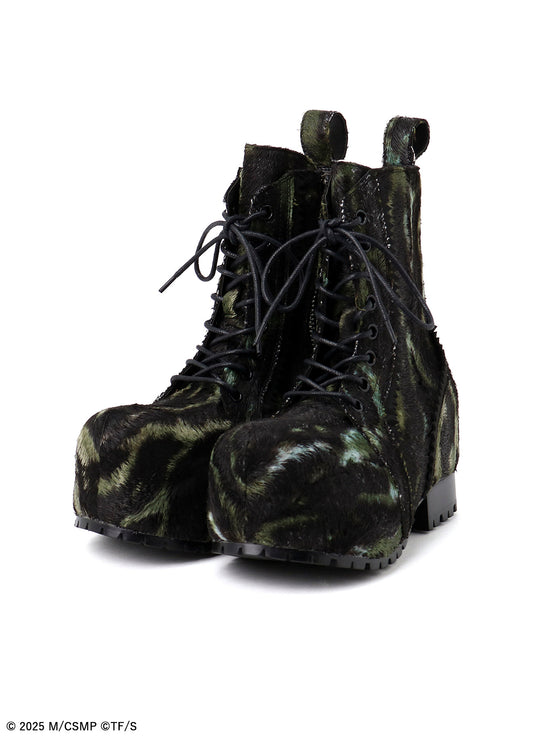 【Pre-Order】Ground Y×CHAINSAW MAN Collaborate Collection CHAINSAW HAIR CALF PLATFORM SHOES【Shipping sequentially from late February 2026】