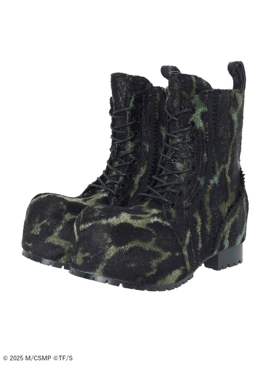 【Pre-Order】Ground Y×CHAINSAW MAN Collaborate Collection CHAINSAW HAIR CALF PLATFORM SHOES