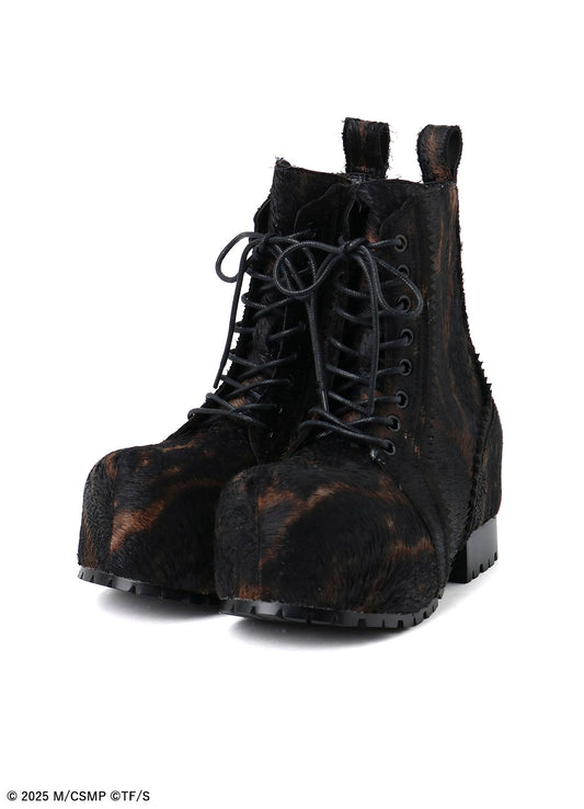 【Pre-Order】Ground Y×CHAINSAW MAN Collaborate Collection CHAINSAW HAIR CALF PLATFORM SHOES【Shipping sequentially from late February 2026】