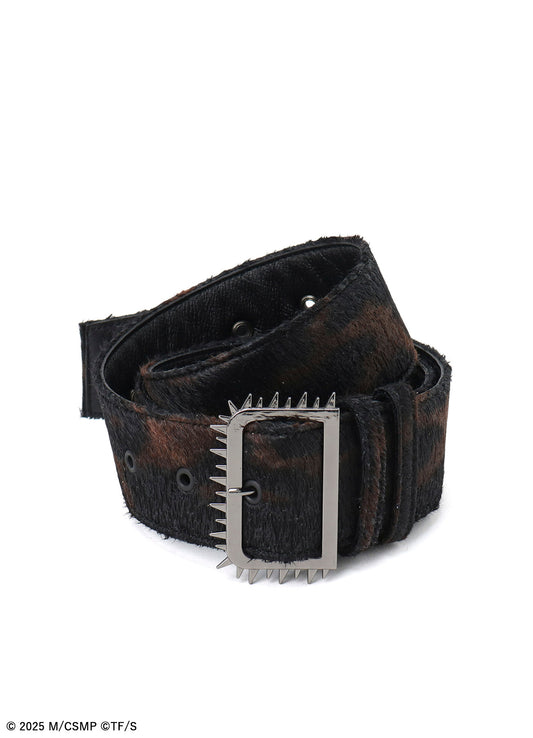 【Pre-Order】Ground Y×CHAINSAW MAN Collaborate Collection CHAINSAW HAIR CALF BELT【Shipping sequentially from late February 2026】
