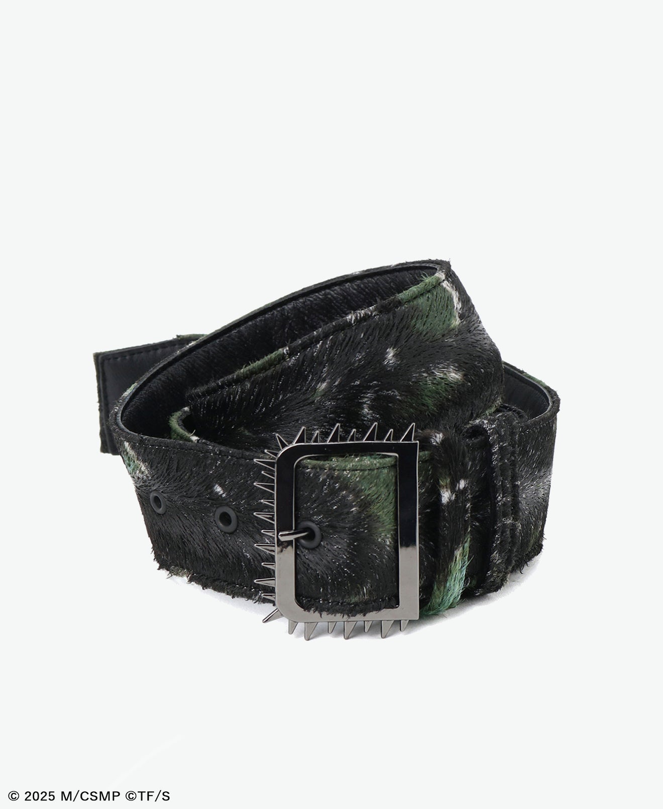 CHAINSAW HAIR CALF BELT KHAKI