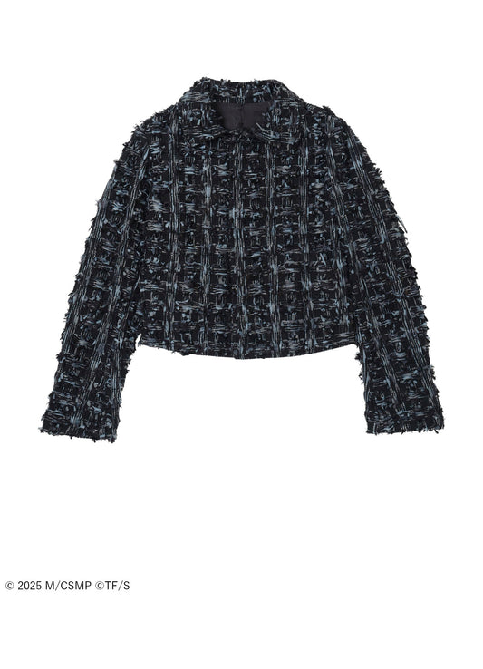 【Pre-Order】Ground Y×CHAINSAW MAN Collaborate Collection EXPLOSION TWEED SHORT JACKET