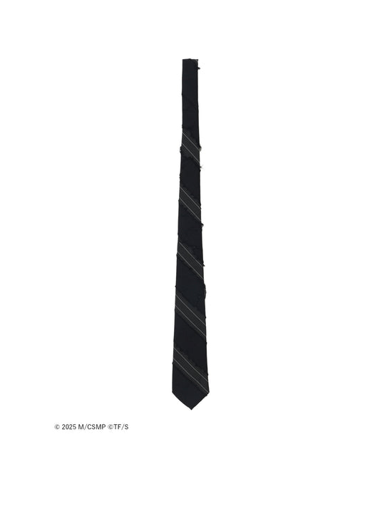 【Pre-Order】Ground Y×CHAINSAW MAN Collaborate Collection CHAINSAW OPARL FINISHING STRIPE TIE