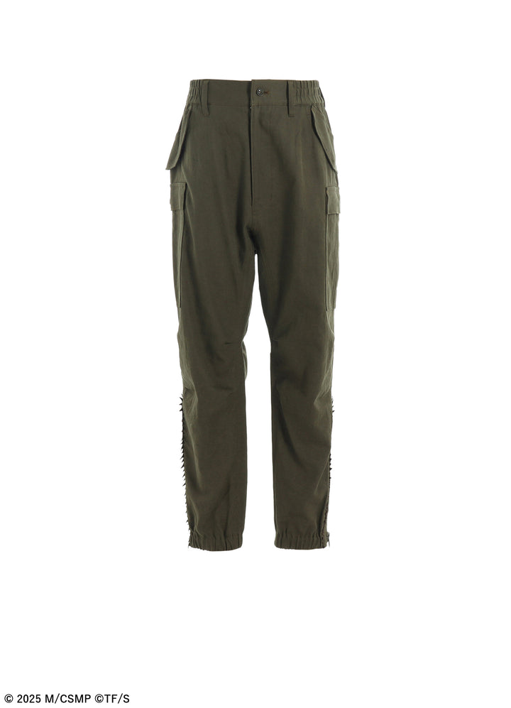 【Pre-Order】Ground Y×CHAINSAW MAN Collaborate Collection CHAINSAW TAPE PANTS【Shipping sequentially from late February 2026】