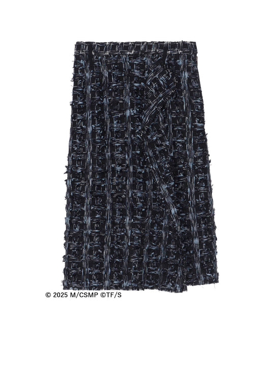 【Pre-Order】Ground Y×CHAINSAW MAN Collaborate Collection EXPLOSION TWEED SKIRT