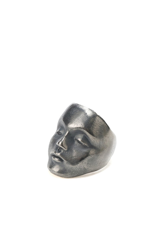 SILVER950 MASK RING