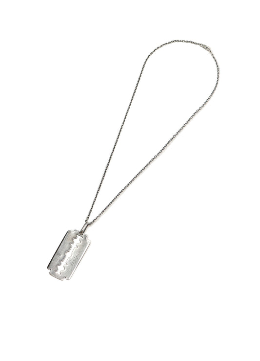 SILVER 950 RAZOR PENDANT