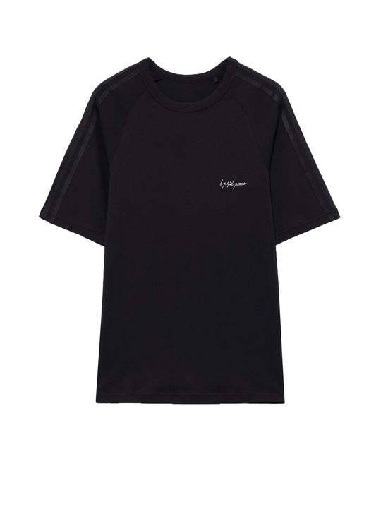 Y-3 KURO 3 STRIPES SHORT SLEEVE T