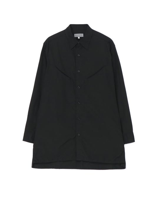 SHIRT WITH SLANTED CHEST POCKETS