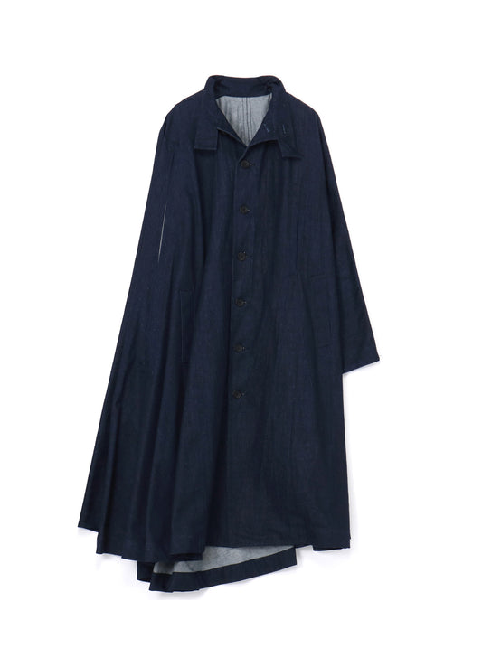 120Z DENIM W-RIGHT-SIDE DOLMAN COAT