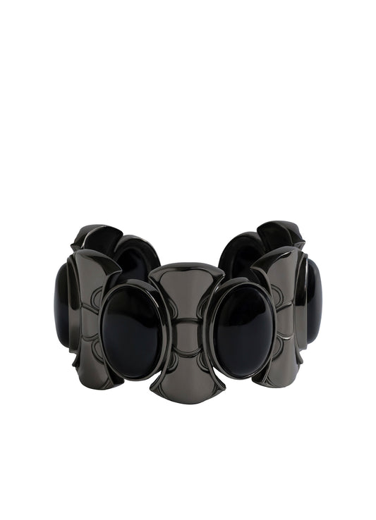 BRASS/ONYX/GM LEGACY BANGLE