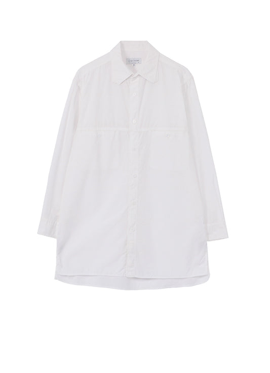 CHAIN STITCH BROAD TRIPLE COLLAR BIG SHIRT