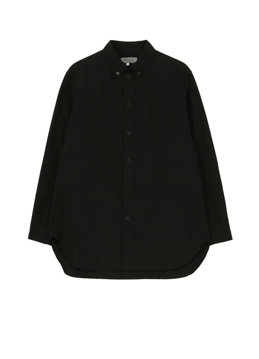 COTTON BROAD DOUBLE COLLAR BLOUSE