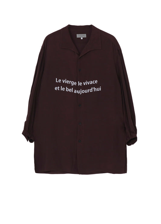 RY/CU/S MESSAGE BLOUSE