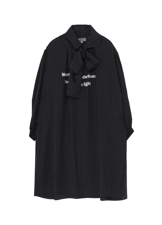 CU ST MESSAGE SCARF BLOUSE